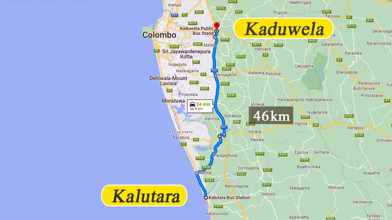 Kalutara to kaduwela highway bus schedule